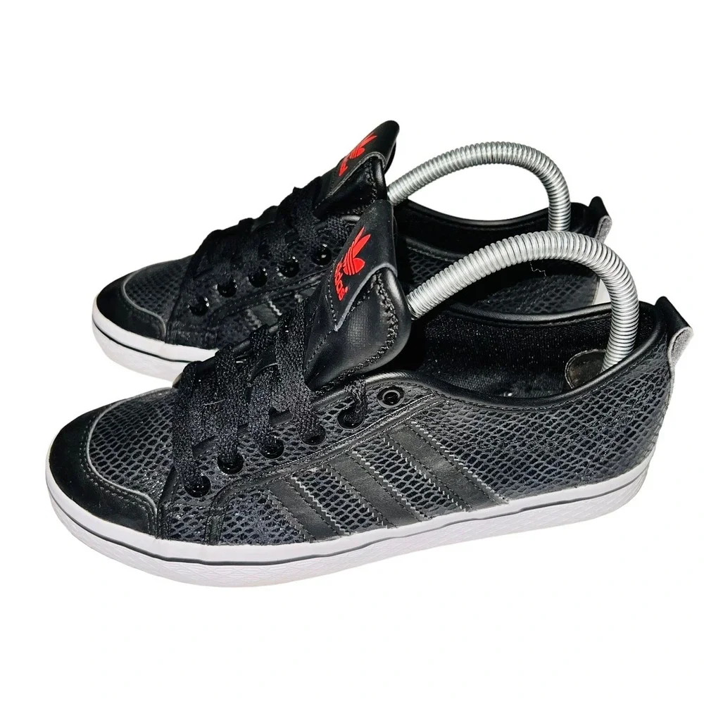 adidas Originals Honey Low Womens 6.5 Black Snake Print Sneakers S81288